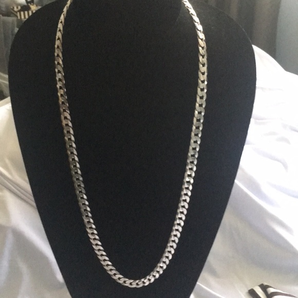 Henri Bendel Sterling Silver Long Mixed Chain - Picture 7 of 8
